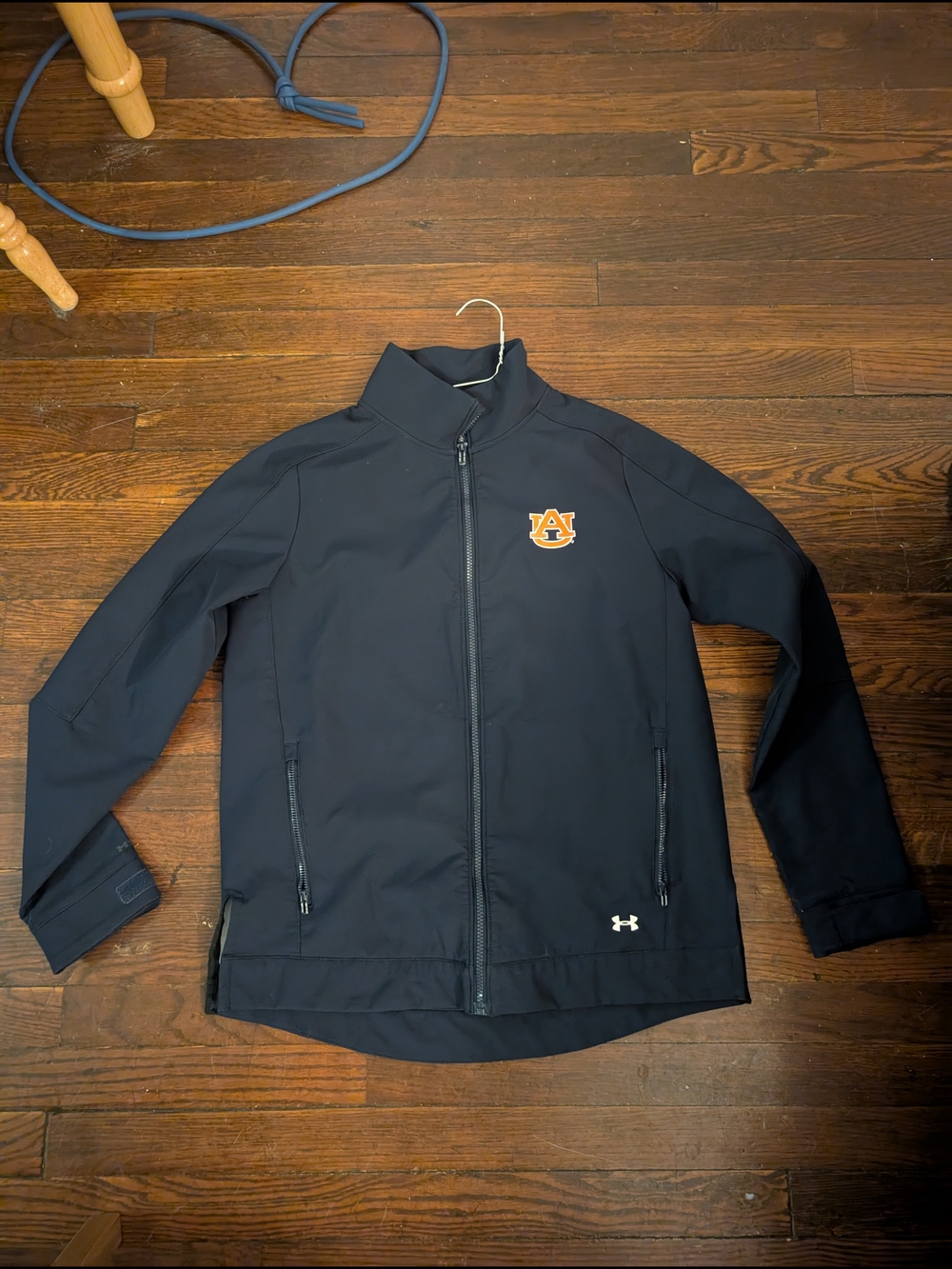 Under Armour Auburn Tigers Navy Zip Jacket - Unisex Medium